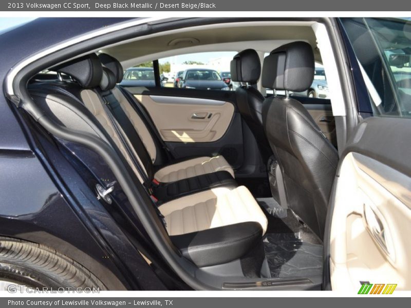  2013 CC Sport Desert Beige/Black Interior