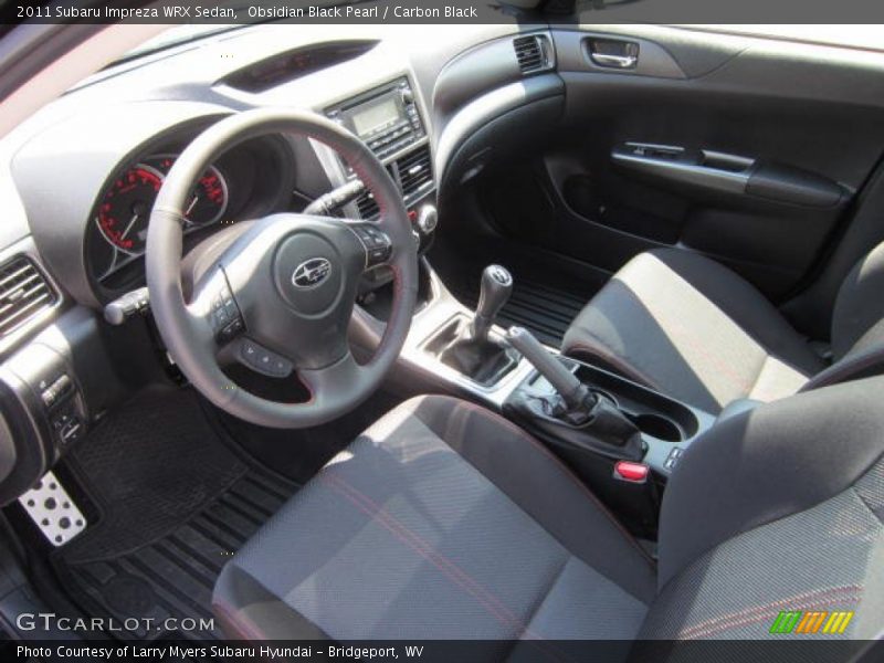 Obsidian Black Pearl / Carbon Black 2011 Subaru Impreza WRX Sedan