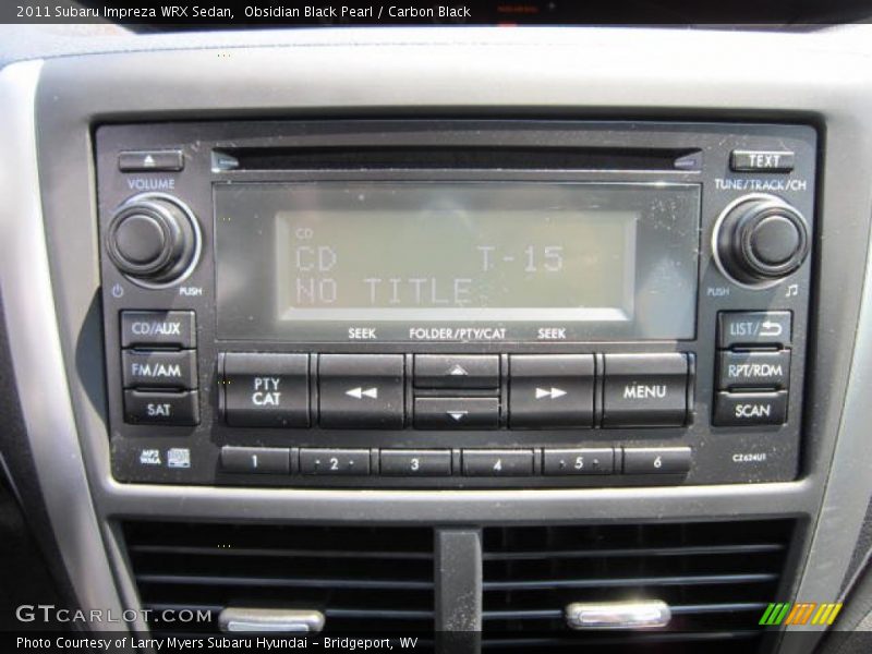 Obsidian Black Pearl / Carbon Black 2011 Subaru Impreza WRX Sedan