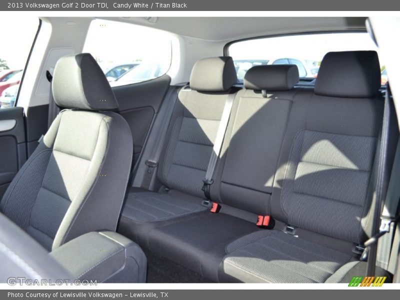 Candy White / Titan Black 2013 Volkswagen Golf 2 Door TDI