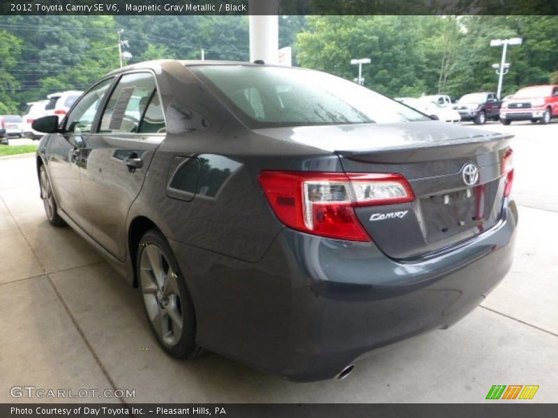 Magnetic Gray Metallic / Black 2012 Toyota Camry SE V6