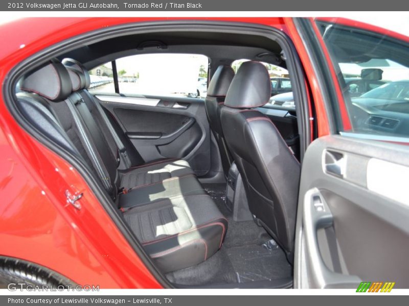 Tornado Red / Titan Black 2012 Volkswagen Jetta GLI Autobahn