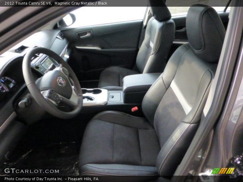 Magnetic Gray Metallic / Black 2012 Toyota Camry SE V6