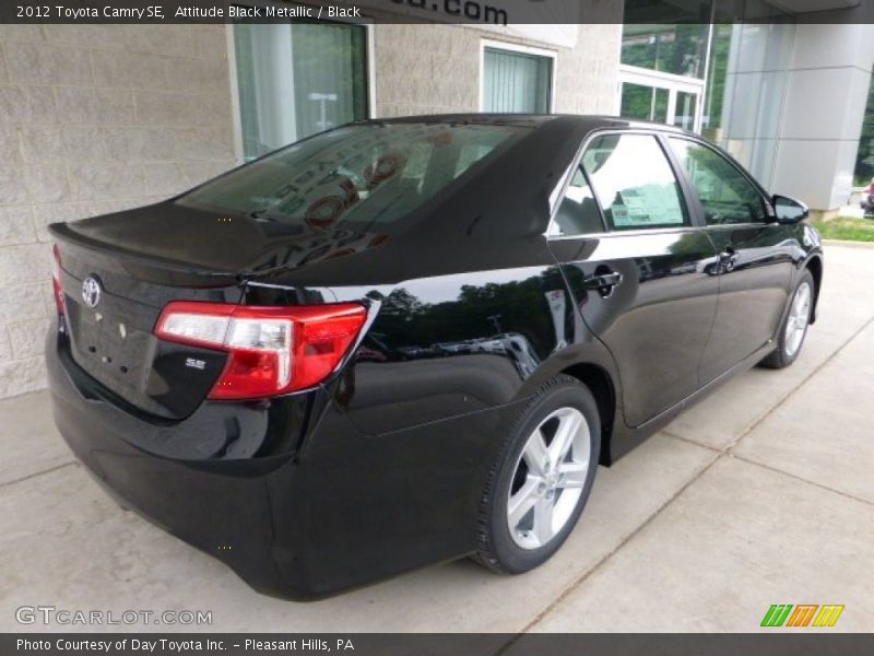 Attitude Black Metallic / Black 2012 Toyota Camry SE