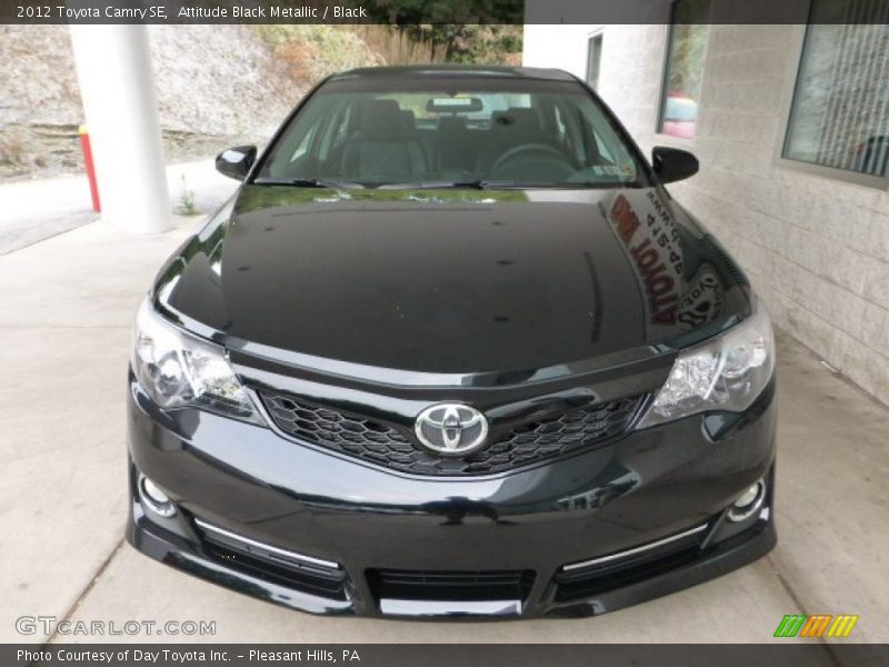 Attitude Black Metallic / Black 2012 Toyota Camry SE