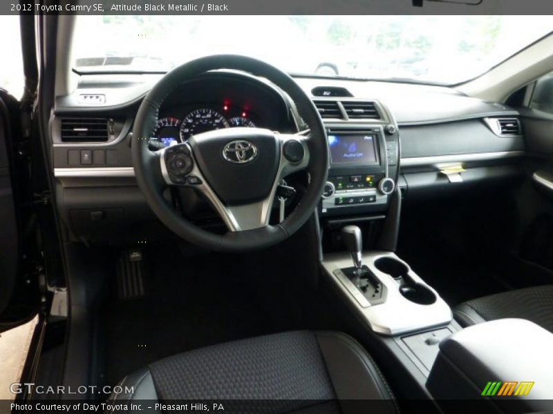 Attitude Black Metallic / Black 2012 Toyota Camry SE