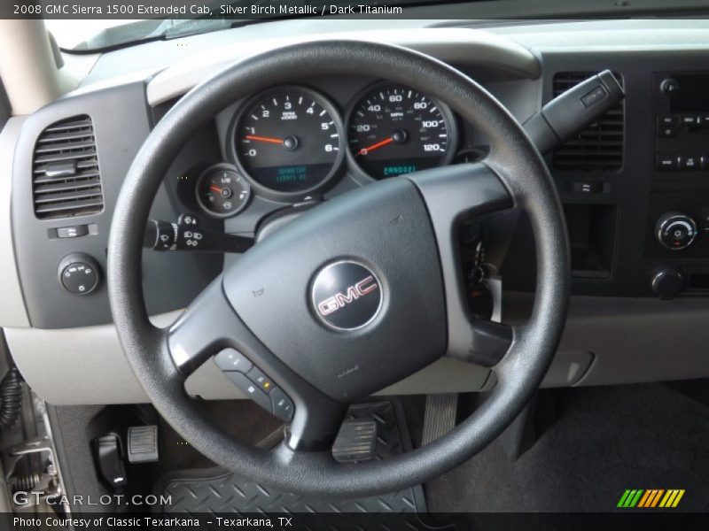  2008 Sierra 1500 Extended Cab Steering Wheel