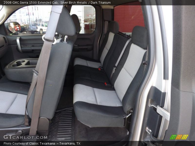 Rear Seat of 2008 Sierra 1500 Extended Cab