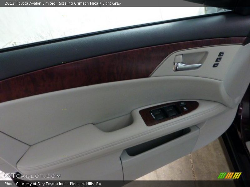 Sizzling Crimson Mica / Light Gray 2012 Toyota Avalon Limited