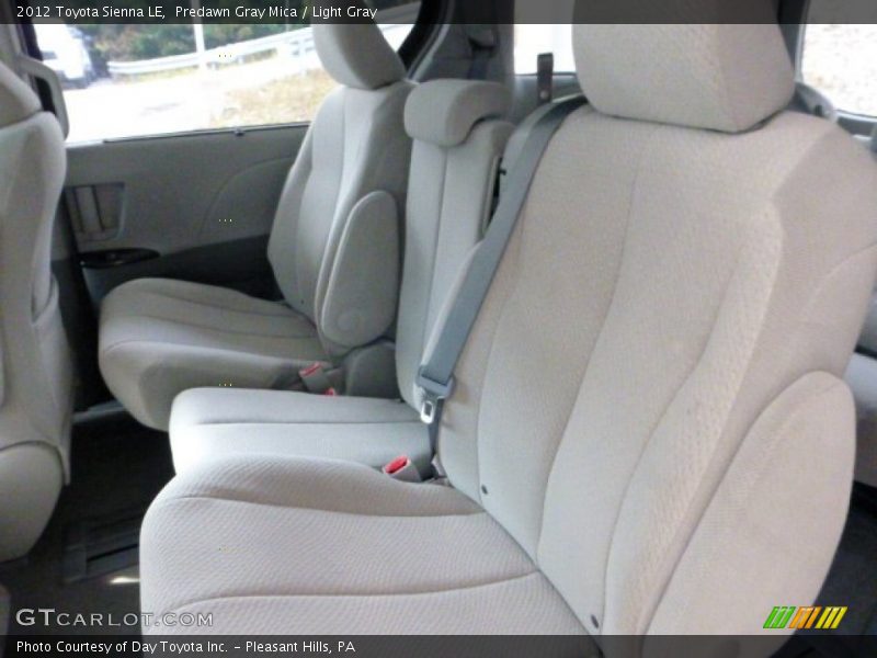 Predawn Gray Mica / Light Gray 2012 Toyota Sienna LE