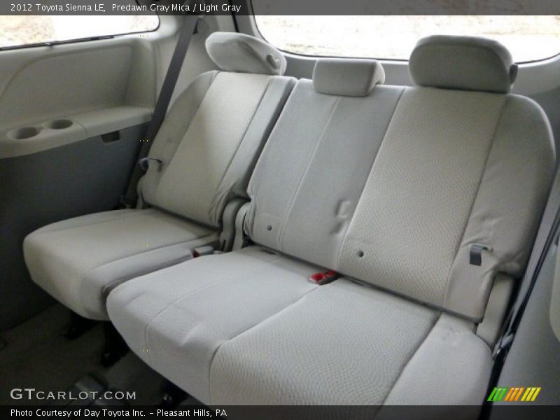 Predawn Gray Mica / Light Gray 2012 Toyota Sienna LE
