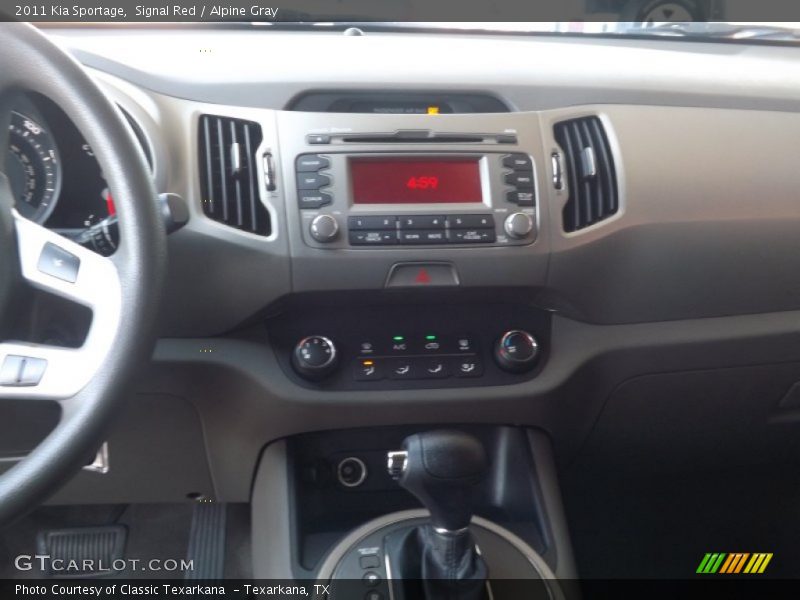 Signal Red / Alpine Gray 2011 Kia Sportage