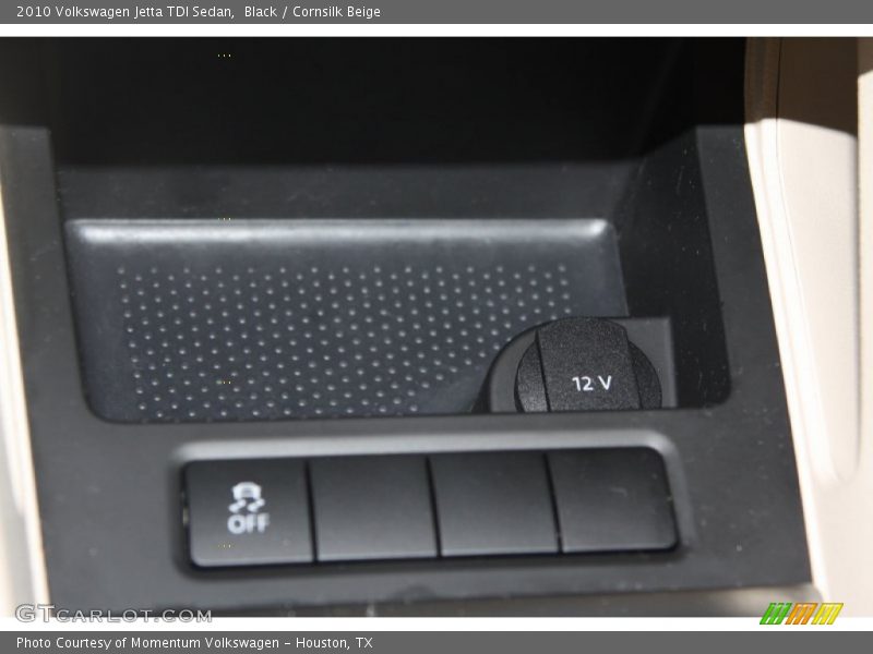 Black / Cornsilk Beige 2010 Volkswagen Jetta TDI Sedan