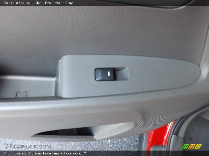 Signal Red / Alpine Gray 2011 Kia Sportage