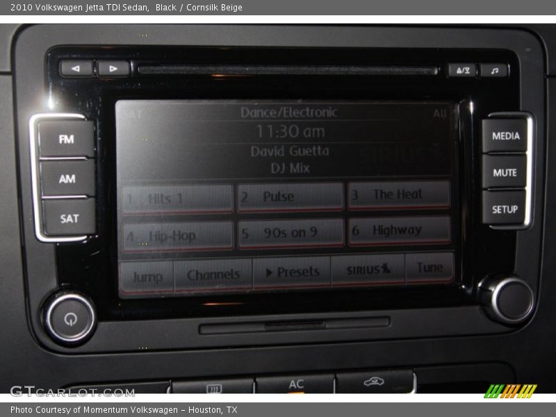 Black / Cornsilk Beige 2010 Volkswagen Jetta TDI Sedan