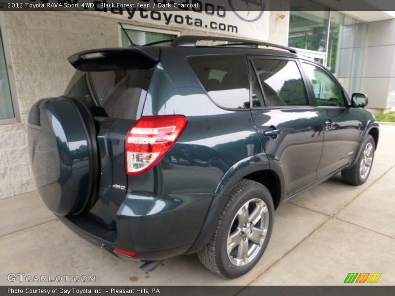 Black Forest Pearl / Dark Charcoal 2012 Toyota RAV4 Sport 4WD