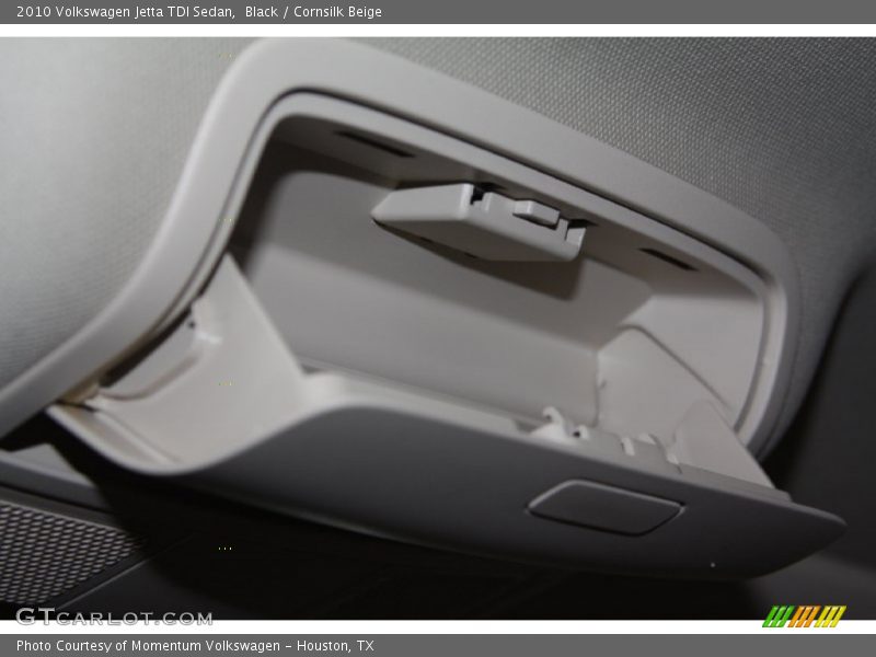 Black / Cornsilk Beige 2010 Volkswagen Jetta TDI Sedan