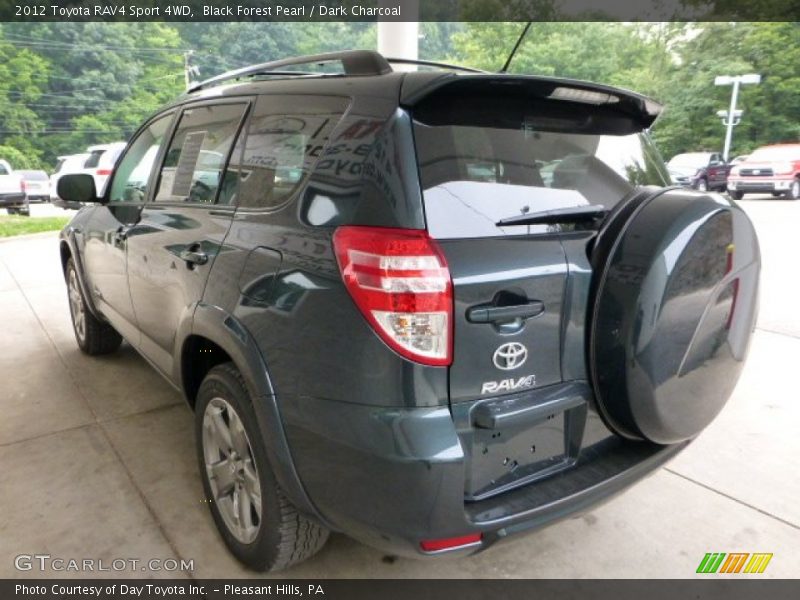 Black Forest Pearl / Dark Charcoal 2012 Toyota RAV4 Sport 4WD