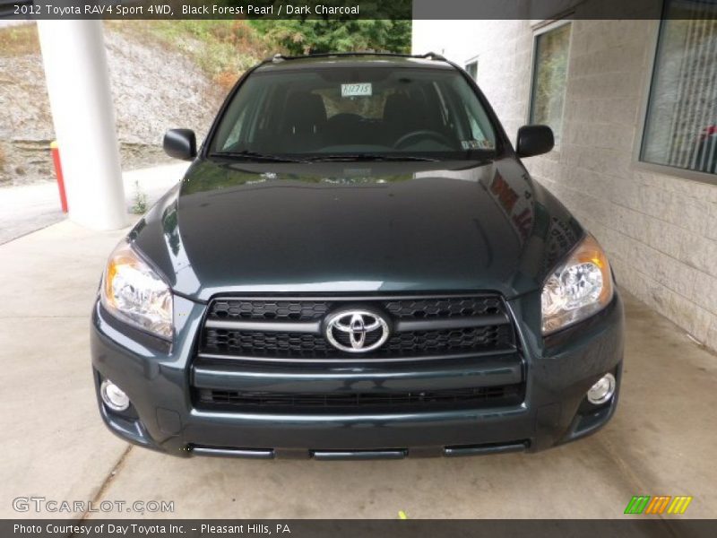 Black Forest Pearl / Dark Charcoal 2012 Toyota RAV4 Sport 4WD