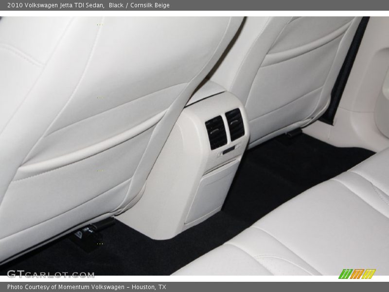 Black / Cornsilk Beige 2010 Volkswagen Jetta TDI Sedan