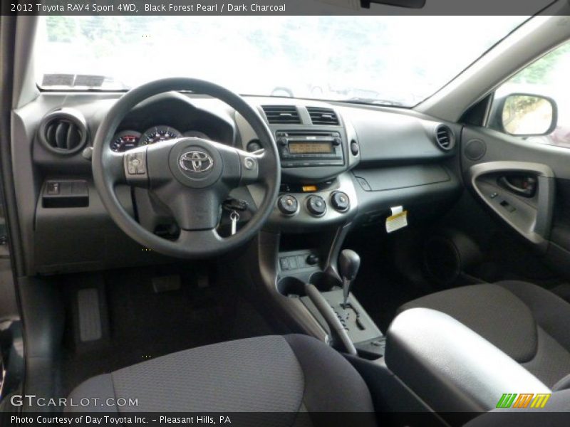 Black Forest Pearl / Dark Charcoal 2012 Toyota RAV4 Sport 4WD