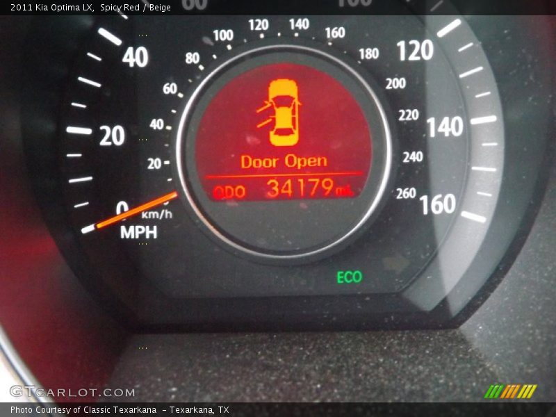 Spicy Red / Beige 2011 Kia Optima LX