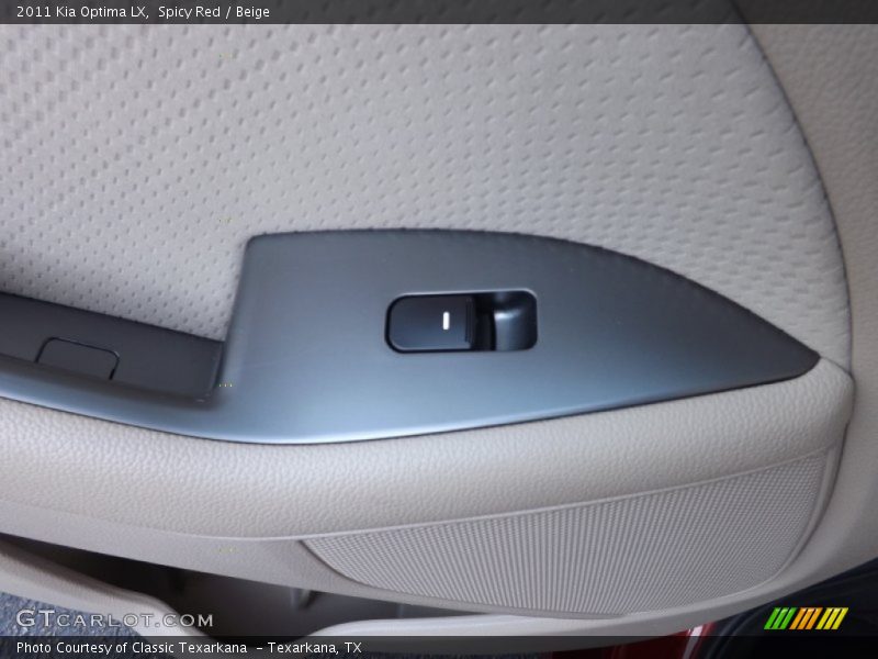 Spicy Red / Beige 2011 Kia Optima LX