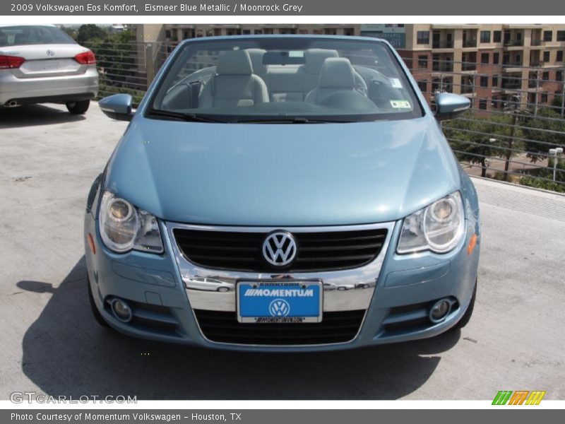 Eismeer Blue Metallic / Moonrock Grey 2009 Volkswagen Eos Komfort