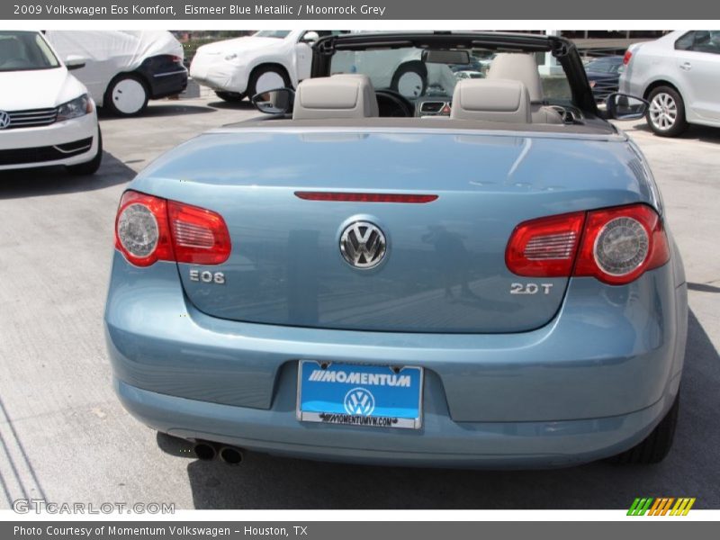 Eismeer Blue Metallic / Moonrock Grey 2009 Volkswagen Eos Komfort