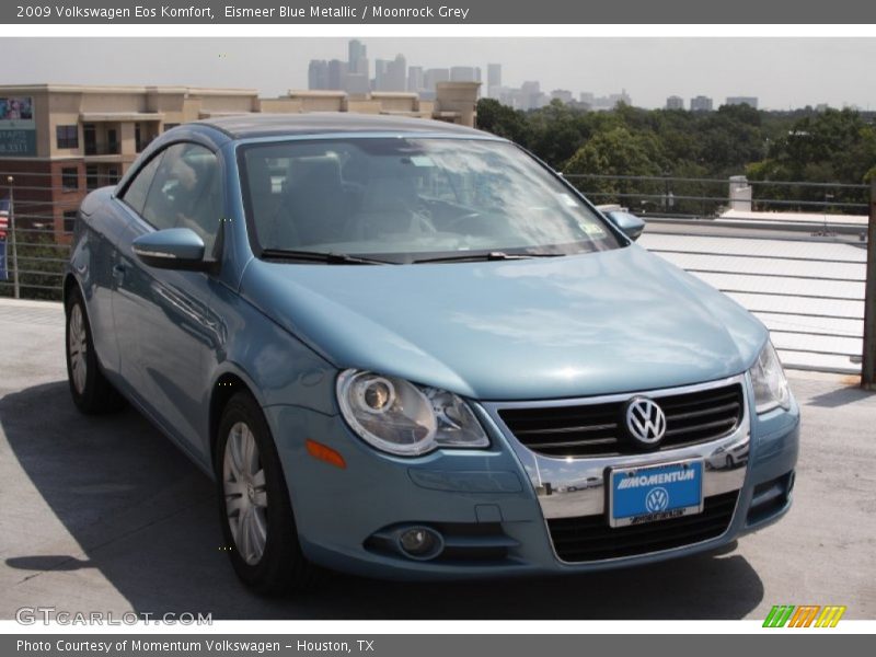 Eismeer Blue Metallic / Moonrock Grey 2009 Volkswagen Eos Komfort
