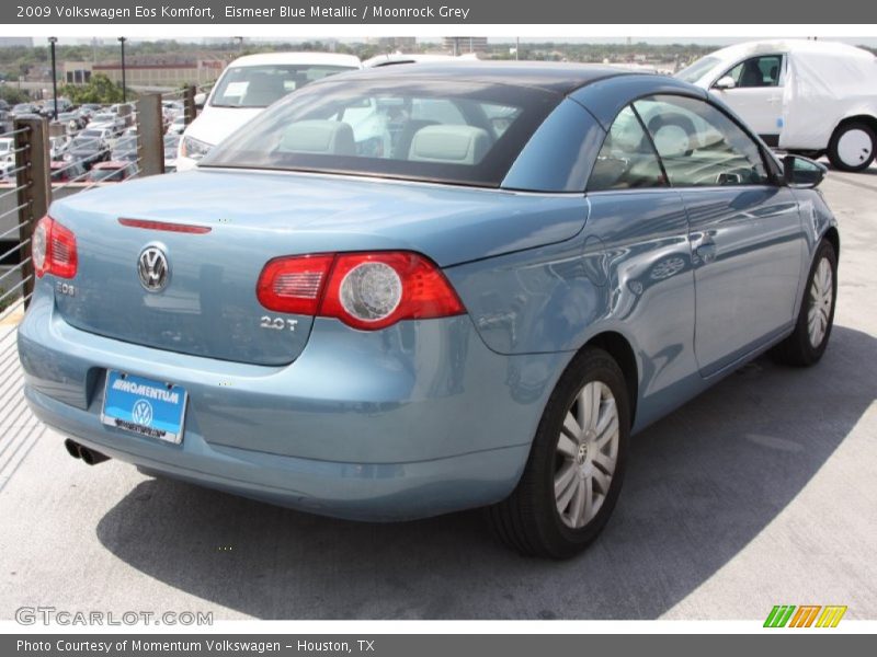 Eismeer Blue Metallic / Moonrock Grey 2009 Volkswagen Eos Komfort