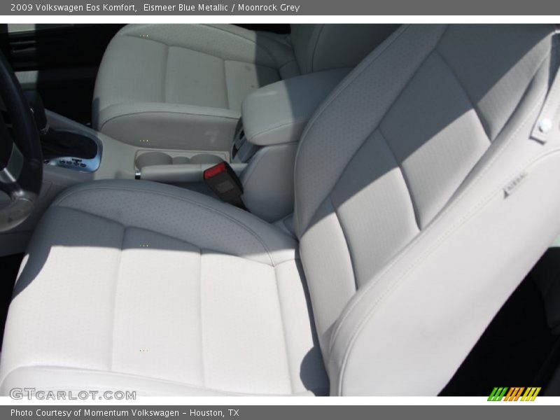 Eismeer Blue Metallic / Moonrock Grey 2009 Volkswagen Eos Komfort