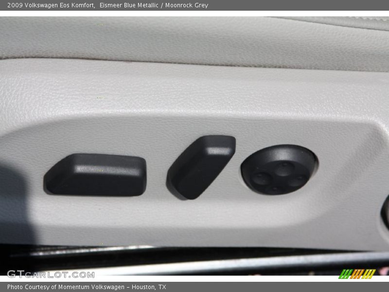 Eismeer Blue Metallic / Moonrock Grey 2009 Volkswagen Eos Komfort