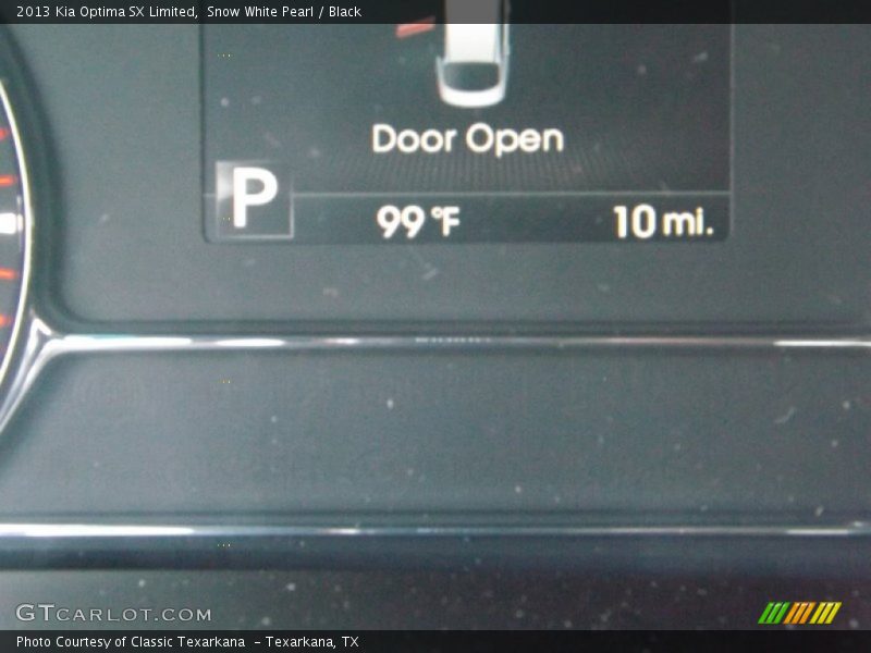 Snow White Pearl / Black 2013 Kia Optima SX Limited
