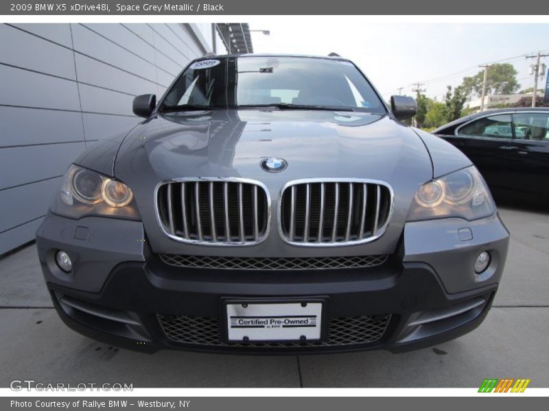 Space Grey Metallic / Black 2009 BMW X5 xDrive48i