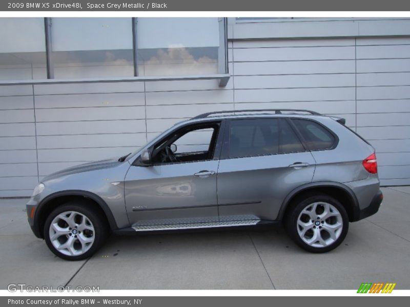 Space Grey Metallic / Black 2009 BMW X5 xDrive48i