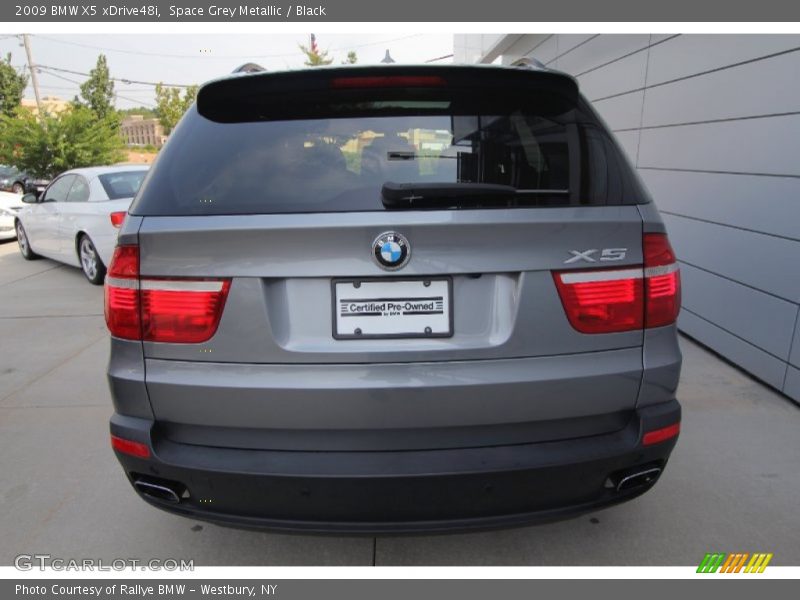 Space Grey Metallic / Black 2009 BMW X5 xDrive48i