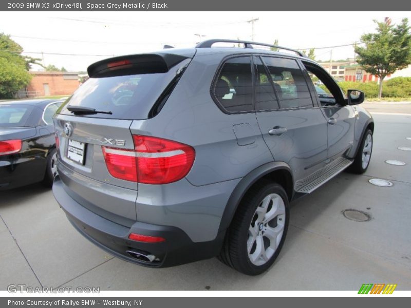 Space Grey Metallic / Black 2009 BMW X5 xDrive48i