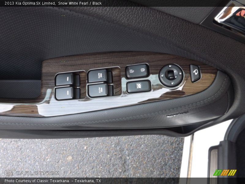 Snow White Pearl / Black 2013 Kia Optima SX Limited