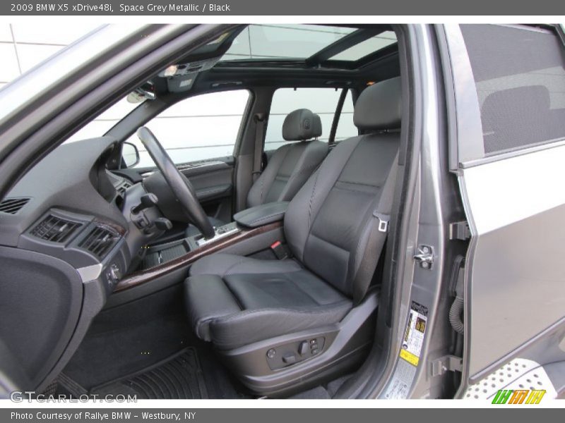 Space Grey Metallic / Black 2009 BMW X5 xDrive48i