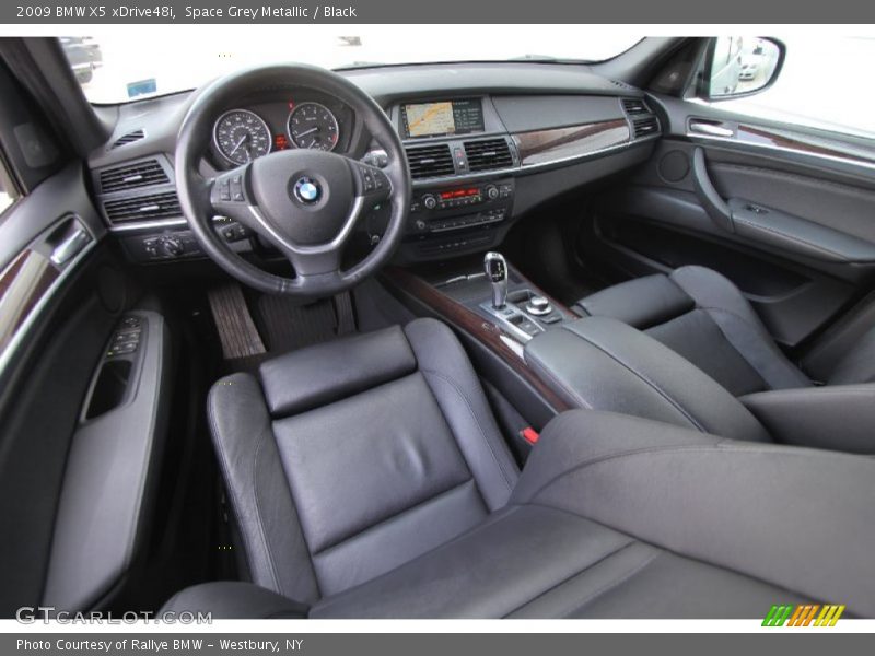 Space Grey Metallic / Black 2009 BMW X5 xDrive48i