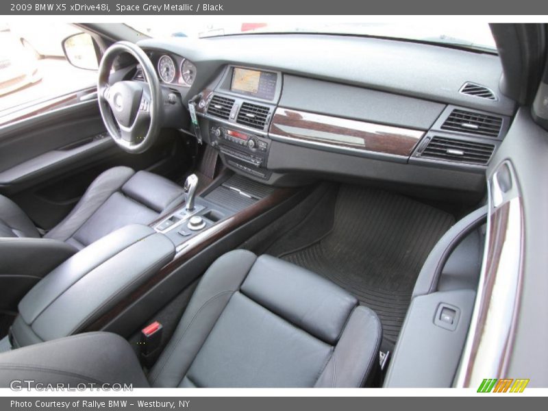 Space Grey Metallic / Black 2009 BMW X5 xDrive48i