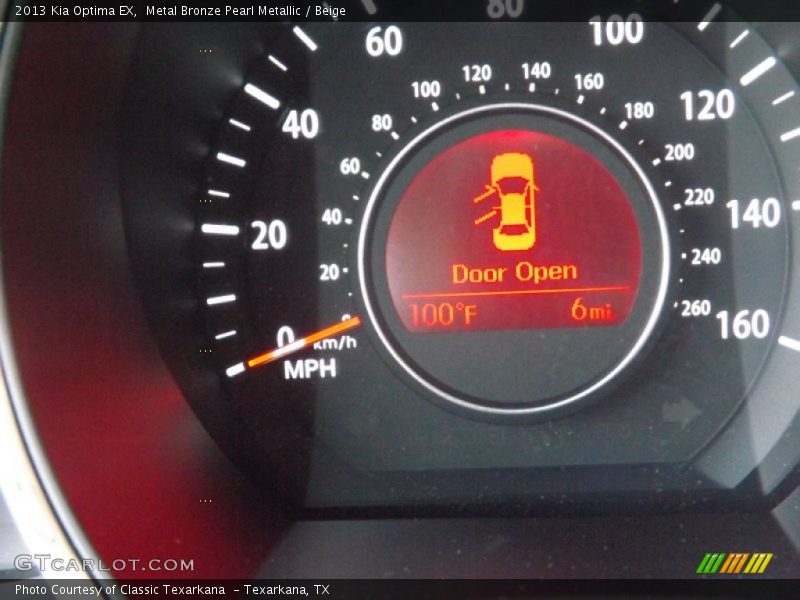 Metal Bronze Pearl Metallic / Beige 2013 Kia Optima EX