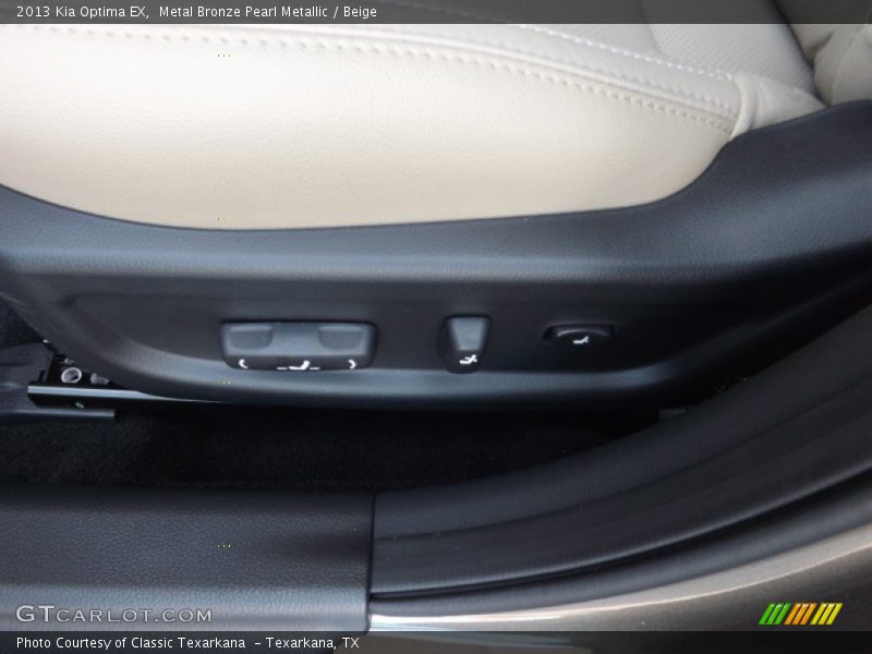 Metal Bronze Pearl Metallic / Beige 2013 Kia Optima EX