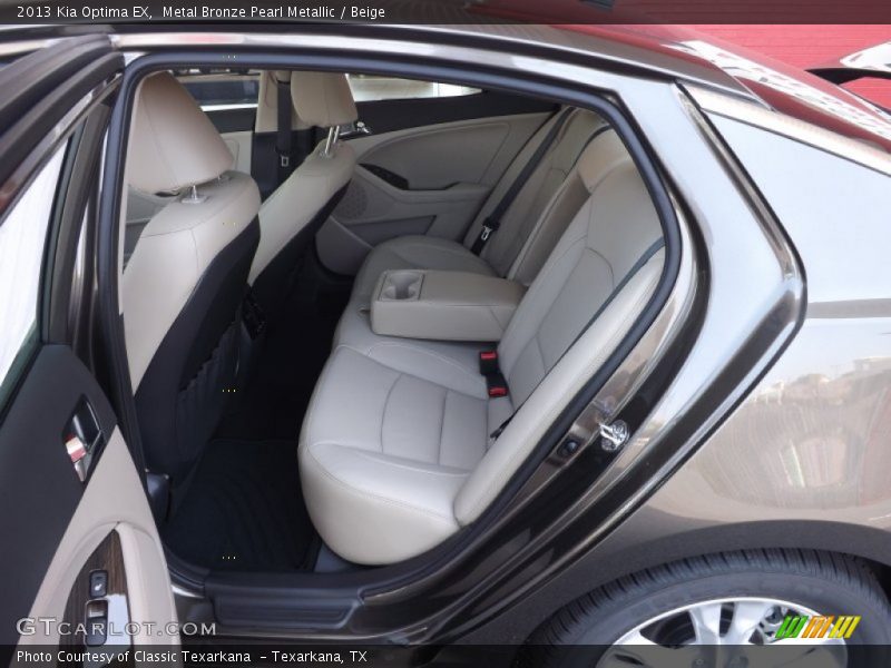 Metal Bronze Pearl Metallic / Beige 2013 Kia Optima EX