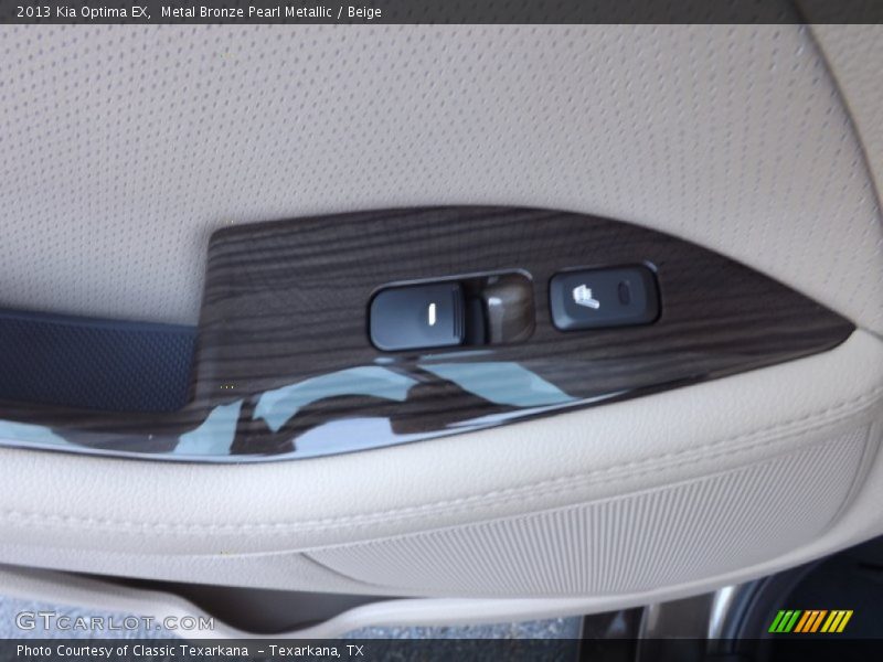 Metal Bronze Pearl Metallic / Beige 2013 Kia Optima EX