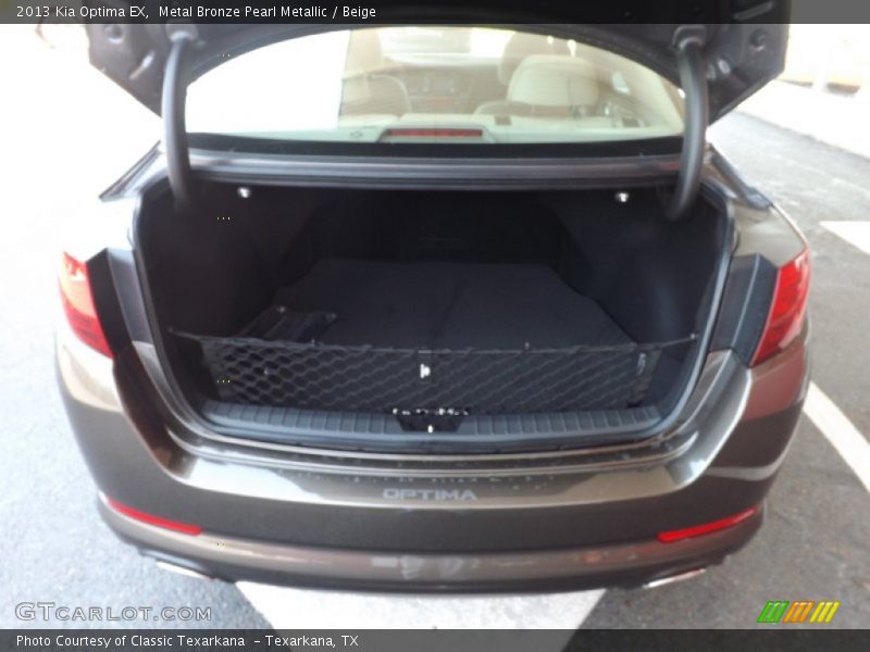 Metal Bronze Pearl Metallic / Beige 2013 Kia Optima EX