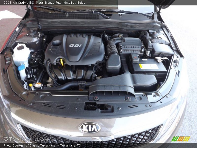 Metal Bronze Pearl Metallic / Beige 2013 Kia Optima EX