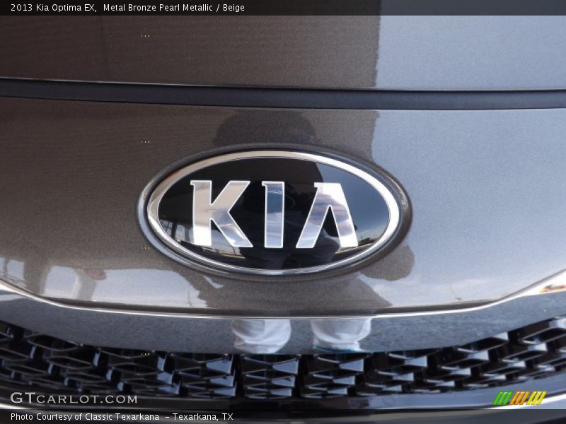 Metal Bronze Pearl Metallic / Beige 2013 Kia Optima EX
