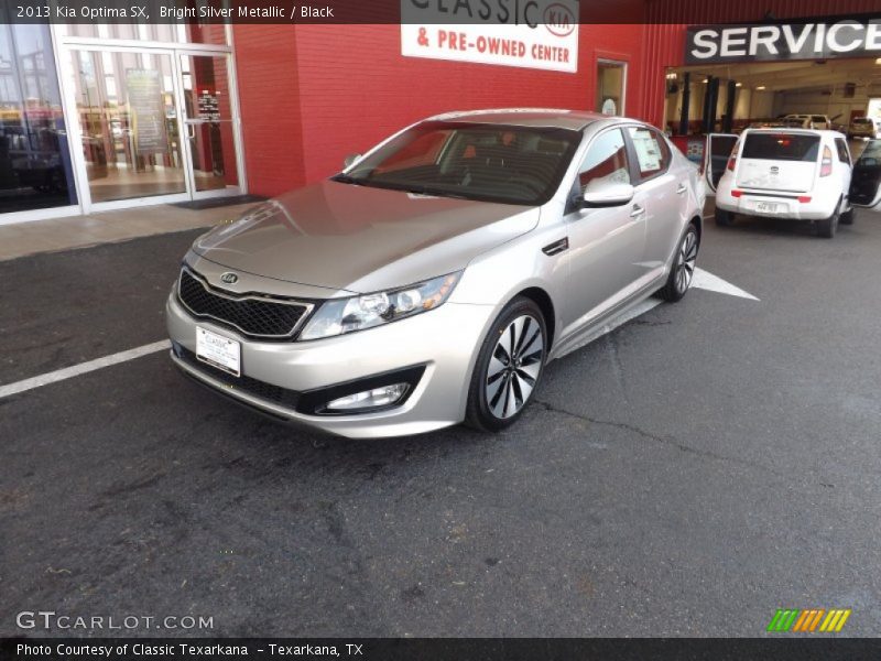 Bright Silver Metallic / Black 2013 Kia Optima SX